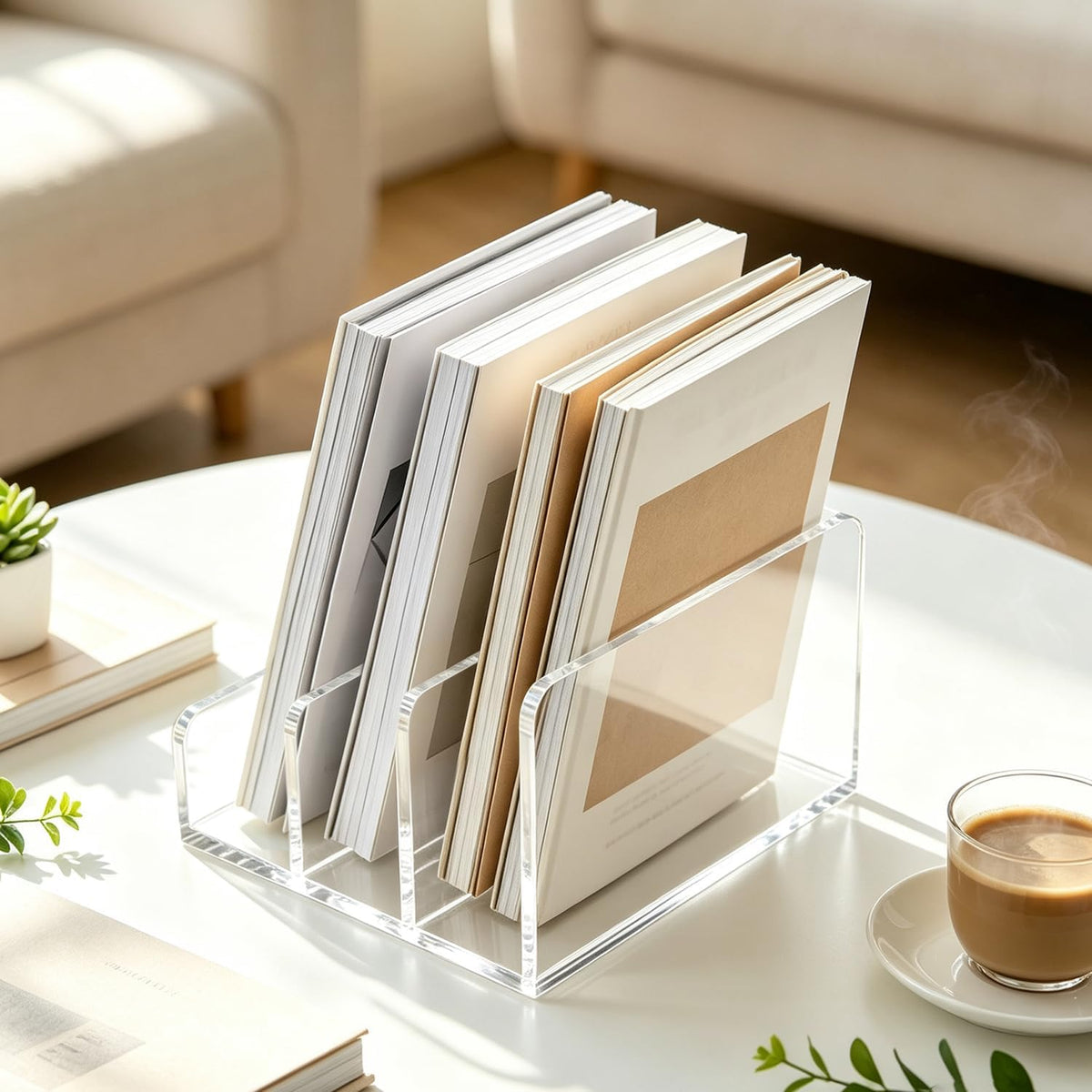 Clear Desktop File Holder - view 4