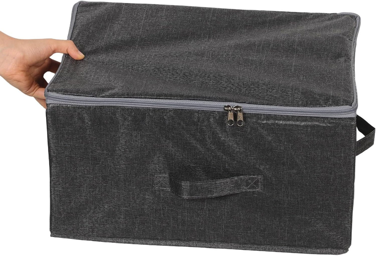 Gray Zip Storage Bag - view 2