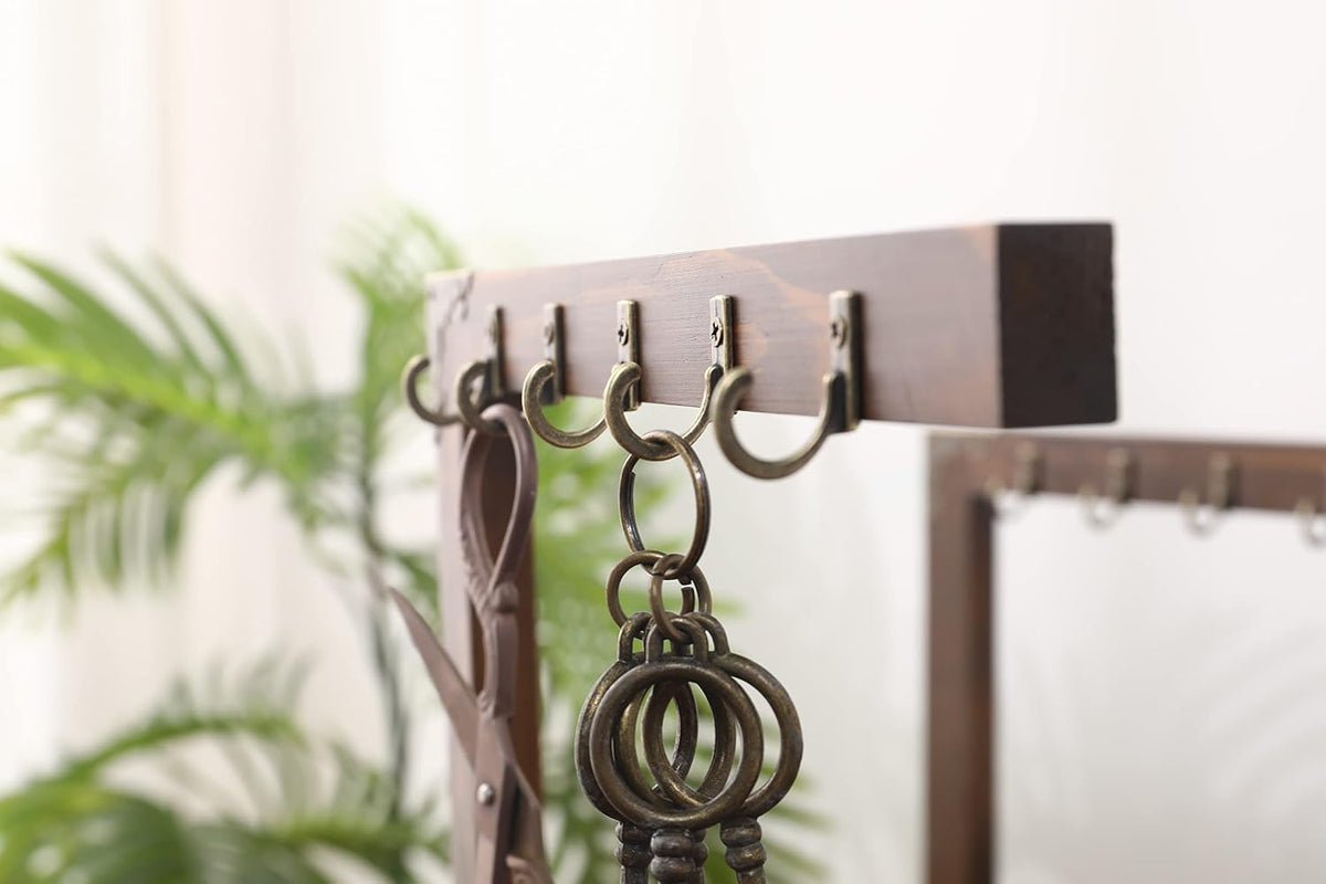 Wooden Jewelry Stand with Tray - view 2