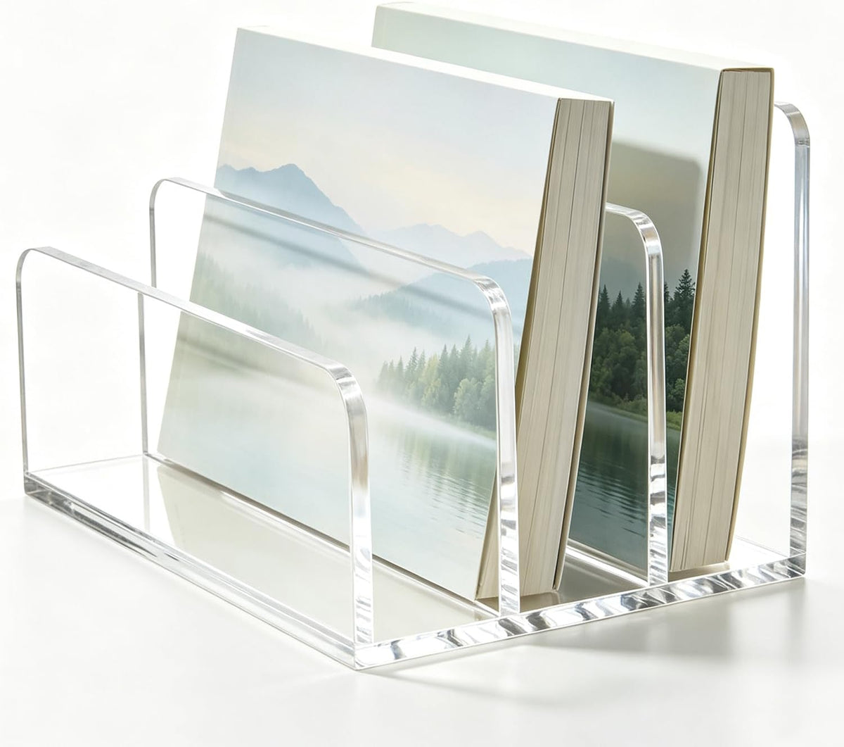 Clear Desktop File Holder - view 1