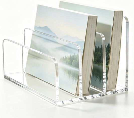 Clear Desktop File Holder - view 1