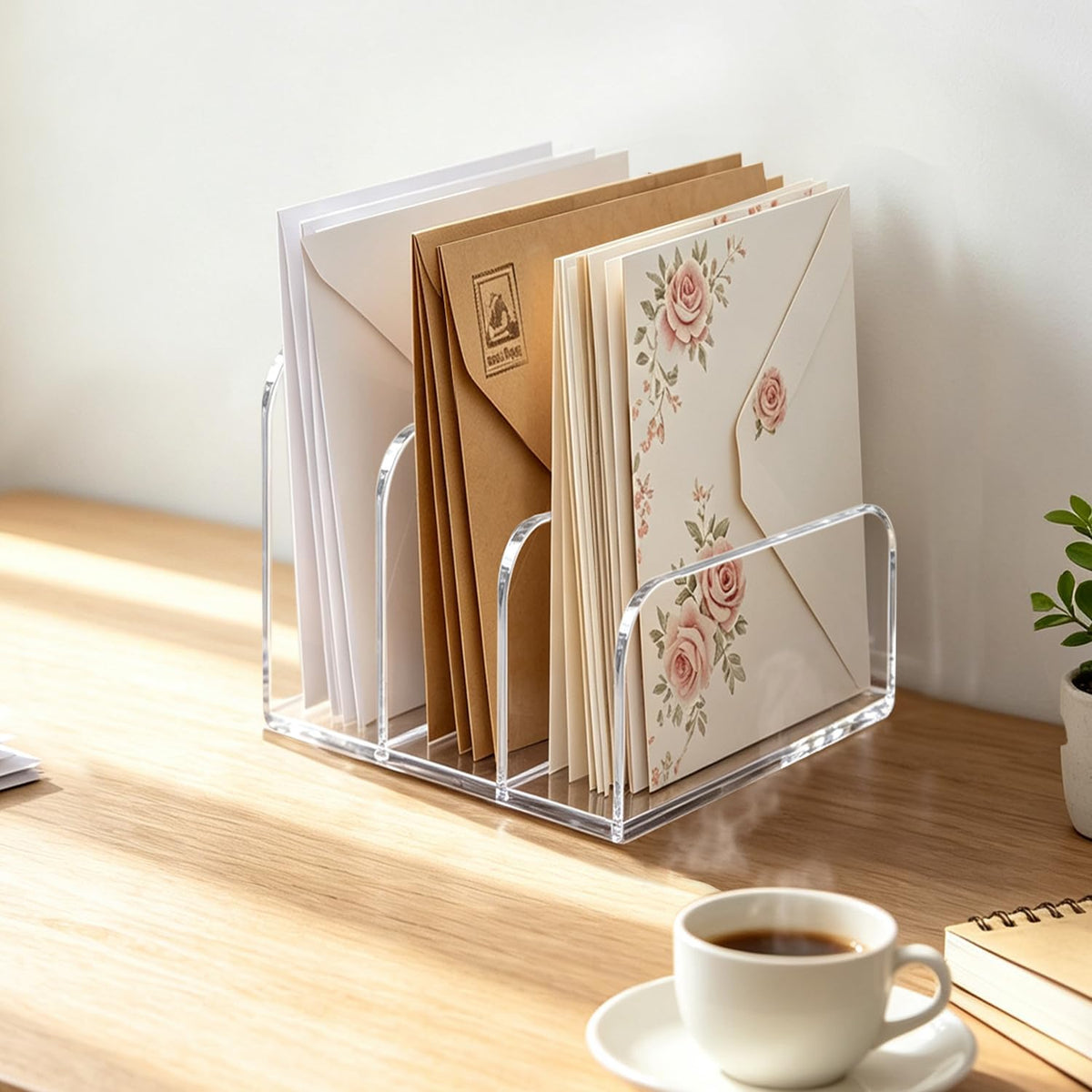 Clear Desktop File Holder - view 2