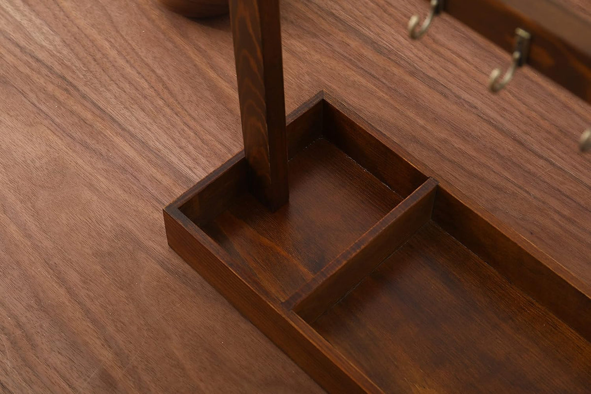 Wooden Jewelry Stand with Tray - view 4