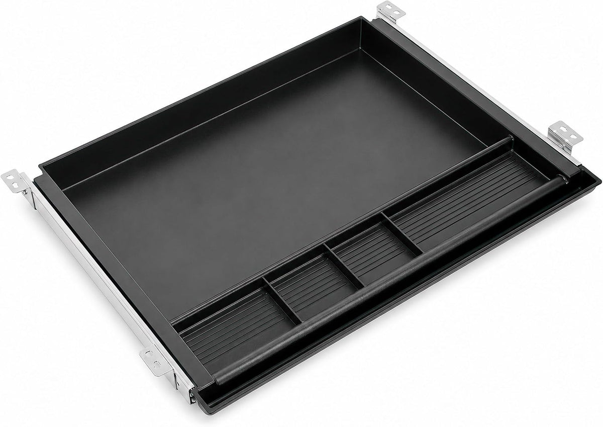Black Compartment Drawer Tray - view 2