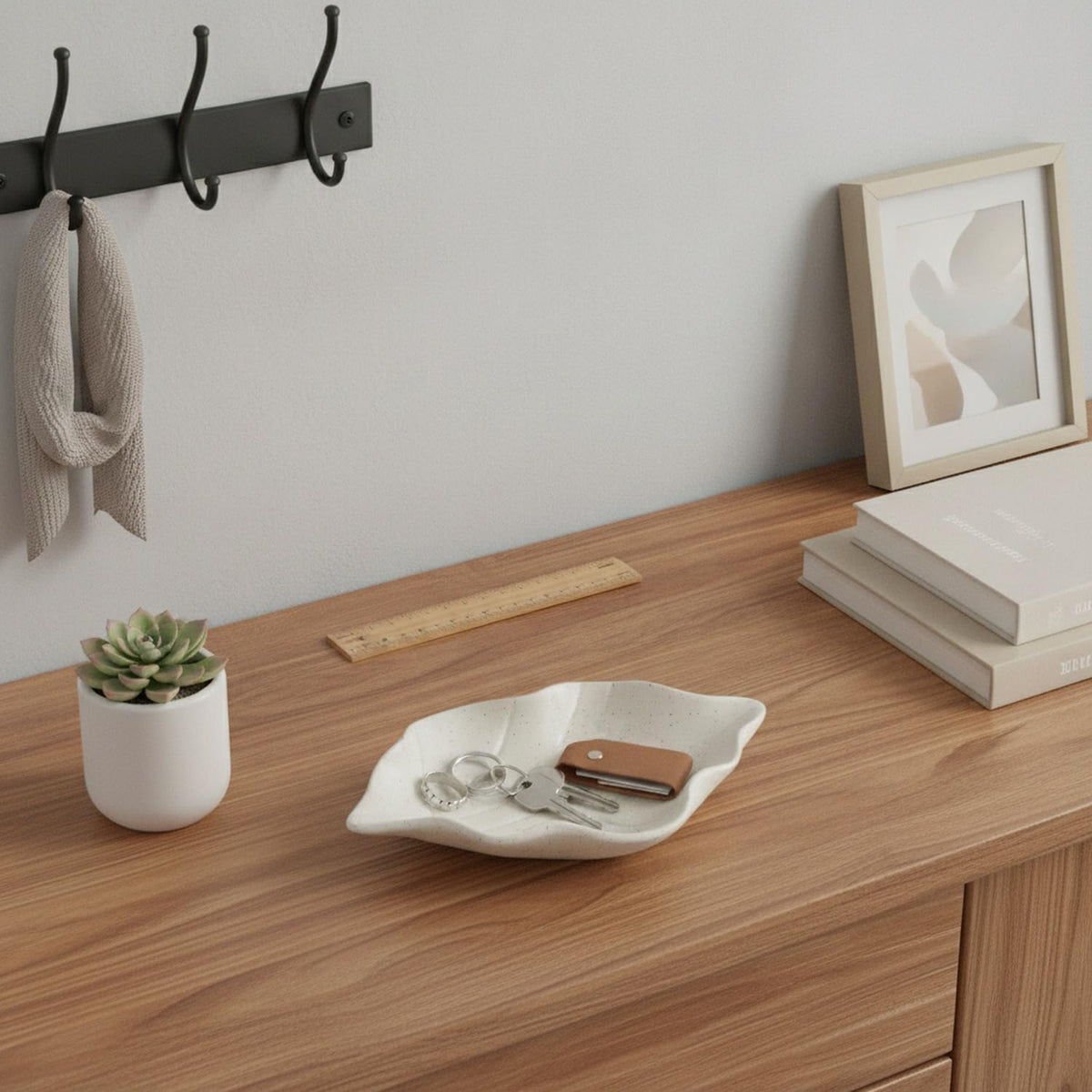 Leaf-Shaped Catchall Dish - view 2