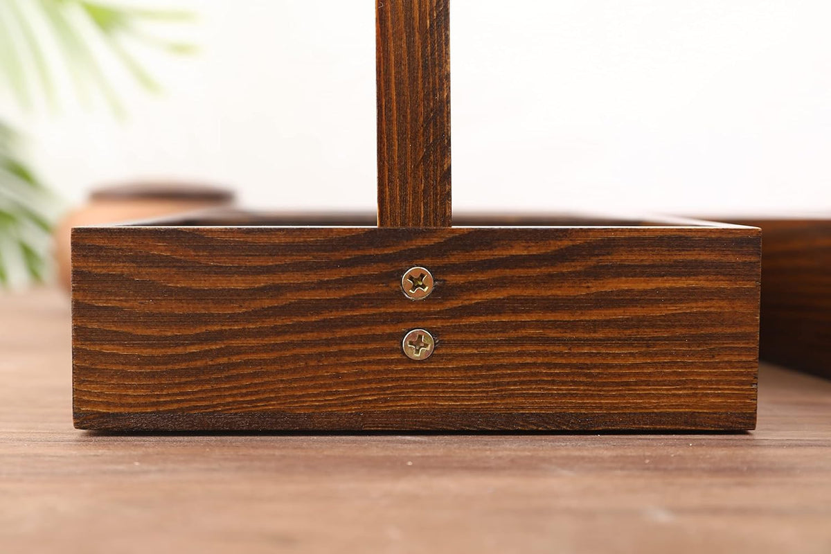 Wooden Jewelry Stand with Tray - view 3