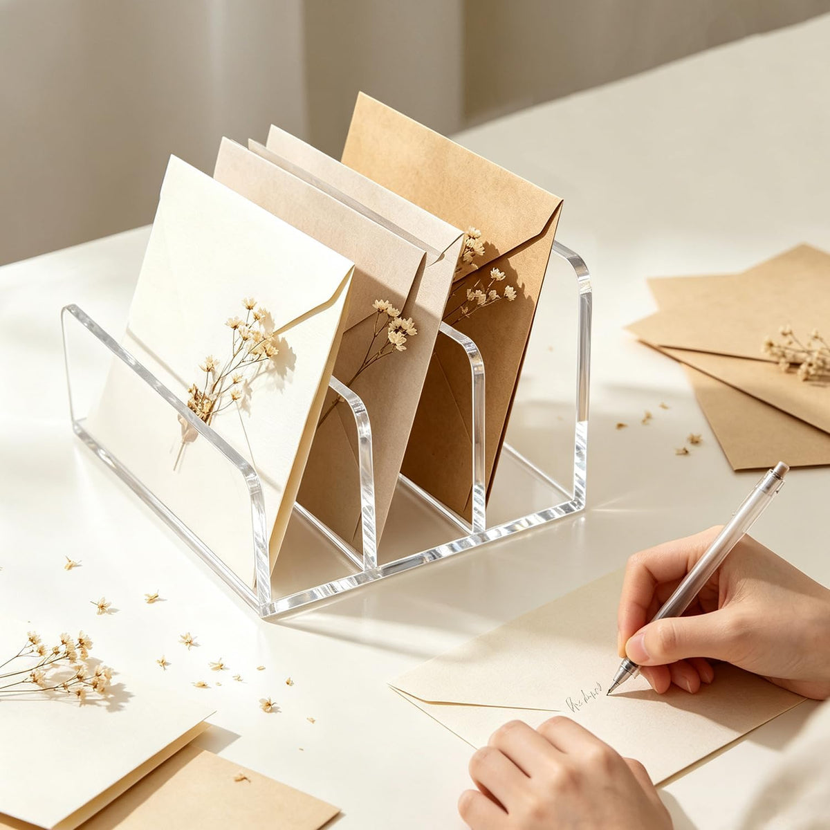 Clear Desktop File Holder - view 3