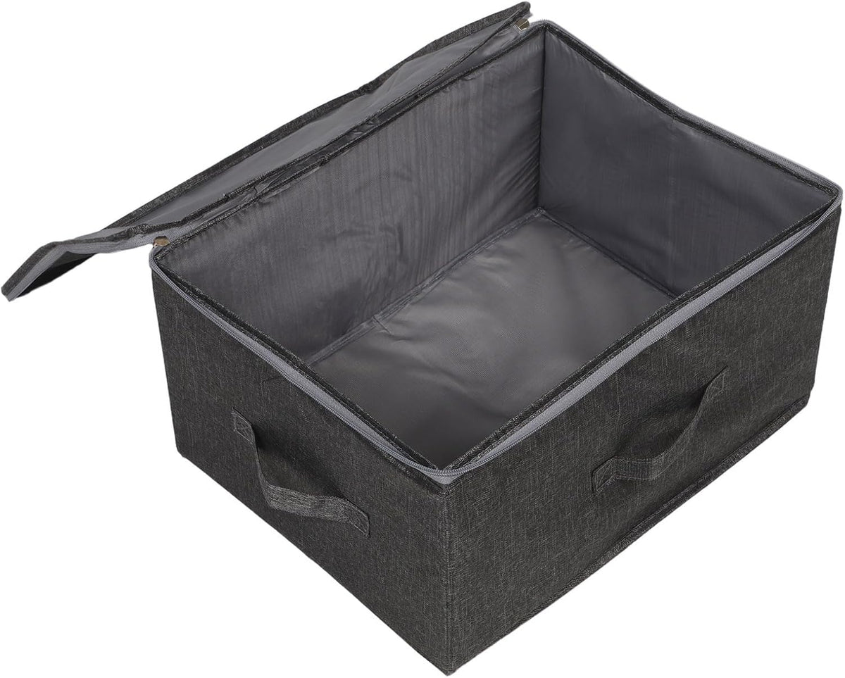 Gray Zip Storage Bag - view 1