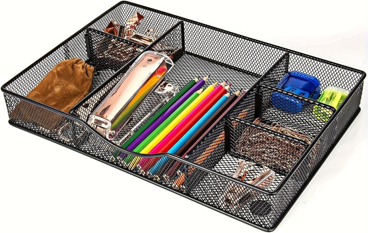 Mesh Compartment Drawer Organizer - view 1