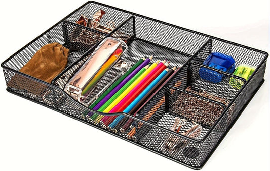 Mesh Compartment Drawer Organizer - view 1